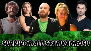 Survivor 2025 All Star Kadrosu [upl. by Sello]