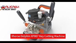 Xhorse Dolphin XP007 Manual Duplicator Key Cutting Machine [upl. by Einobe]