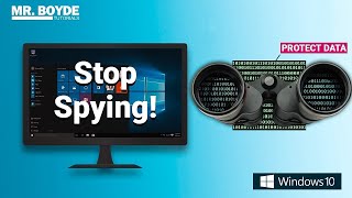 How to Stop Windows 10 from Spying on You [upl. by Sualokin730]