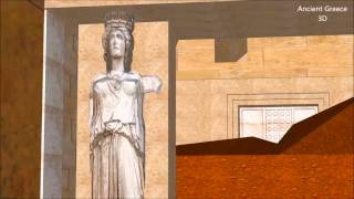 Ancient Greece 3D  Tomb of Amphipolis Greece  HD [upl. by Nodnnarb]