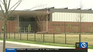 VIDEO Two arrested for fight at middle school in Middletown [upl. by Airdnat]