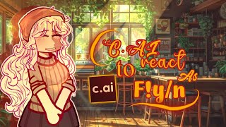 °• Cai react to Fyn as °•  full version  normal speed version [upl. by Nnairak]