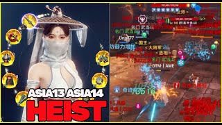 HOF ATTACK ASIA13 ASIA14 CASTLE  FAMOUS FAMILY VS HOFSTORM ALLIANCE  DTMAME TAOIST POV  MIR4 [upl. by Idnahr88]