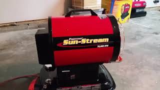 ProTemp Master Heater Sun Stream PT 70 SS 70000 BTU Radiant Kerosene Heater Review [upl. by Nessim]