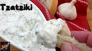 Tzatziki original griechisches Rezept klassisch und authentisch Einfach mit wenig Zutaten [upl. by Atik569]