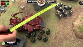 Dark Angels vs Tyranids Warhammer 40k Battle Report  Jay Knight Batrep Ep 29 part 33 [upl. by Gnek]