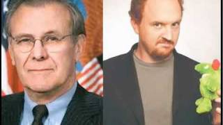 Louis CK Asks Donald Rumsfeld If He Is A Lizard [upl. by Iran]