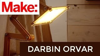 Darbin Orvar Building an Articulating LED Task Lamp [upl. by Holle271]