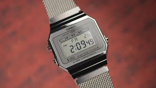 Is This New SuperThin Casio BETTER Than The Legendary F91W  Casio A700 Review [upl. by Asiluj]