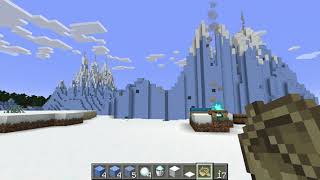 Playing Around In Ice Biome [upl. by Rinna257]