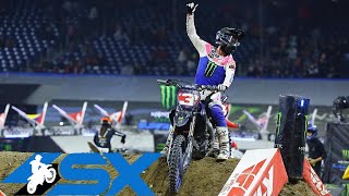 450SX Main Event Highlights  Detroit 2022 [upl. by Ajtak]