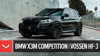 BMW X3M Competition  Hybrid Forged HF3 Wheels [upl. by Lebezej777]