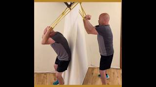 Scapular movement strengthening amp abdominal crunches strengthcoach exerciseideas homefitness [upl. by Twum840]