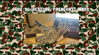 HOW TO CLEAN PRIMEKNIT NMDS  WORKS FOR ULTRABOOST [upl. by Barrada]