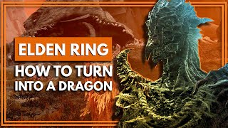 How To Turn Into A Dragon In Elden Ring [upl. by Hpejsoj]