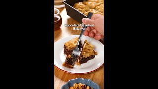 Chocolate Hazelnut Baklava [upl. by Lemra]