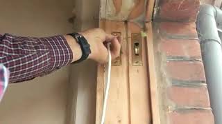 Sash window repairs Quick tip 3 How to rope up a sash window [upl. by Aloin]