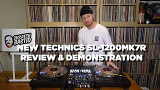 New Technics SL1200MK7R Demonstration amp Review [upl. by Leake]