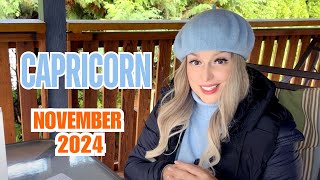 CAPRICORN NOVEMBER 2024 capricorn capricornhoroscope november astrology [upl. by Denae667]