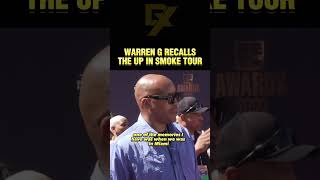 Warren G Remembers Up In Smoke Tour With Dr Dre Eminem amp More [upl. by Ainehta932]