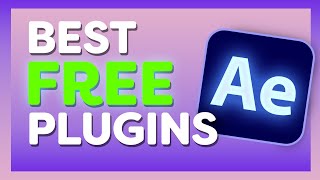 These FREE PLUGINS Will Change Your LIFE After Effects Tutorial [upl. by Blancha954]