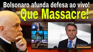 MASSACRADO BOLSONARO ENCURRALADO POR JORNALISTAS AFUNDA SUA DEFESA LULA MUDANÇAS IMPORTANTÍSSIMAS [upl. by Adigun]