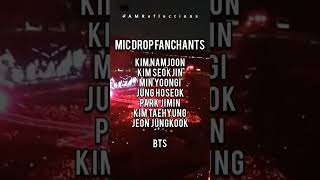 BTS MIC DROP FANCHANTS bts btsocean btsarmy micdrop micdropbts fanchants btsfanchants [upl. by Esilehc]