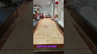 Frannie is great at shuffleboard [upl. by Ahsele698]