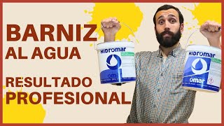 Barniz al Agua para Madera Acabados de Alta Calidad [upl. by Assehc]