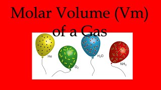 How to Calculate the Molar Volume Vm of a Gas [upl. by Demy731]