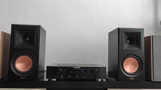 Klipsch RP600M  Marantz PM6007 sound demo [upl. by Zoila328]