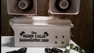 The New GooseGetter Magnum Electronic Goose Caller Review [upl. by Riay]