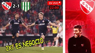 🔴INDEPENDIENTE 2  🟢BANFIELD 1  LIGA PROFESIONAL DE FÚTBOL ⚽  FECHA 5  REACCIÓN EN VIVO🎙️ [upl. by Joaquin634]