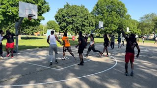 First MIC’d Up Hoop Session Outside ‼️ PART 1… Straight Bucks PEORIAIL [upl. by Iralam]