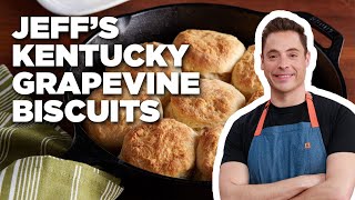 Jeff Mauro Makes Kentucky Grapevine Biscuits  Food Network [upl. by Xad388]