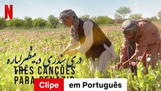 Três Canções Para Benazir Clipe  Trailer em Português  Netflix [upl. by Acimot831]