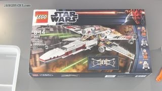 LEGO Star Wars XWing set 9493 SPEED BUILD [upl. by Mayfield]