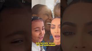 North’s Epic Roast of Kim Kardashian shorts kimkardashian northwest [upl. by Yancey]