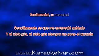 Zarelea Figueroa  Sentimental KARAOKE [upl. by Fatma496]