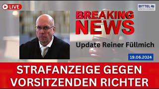 Reiner Fuellmich  20240619 – UPDATE – Strafverteidiger RA Christof Miseré stellt Strafanzeige [upl. by Liscomb]