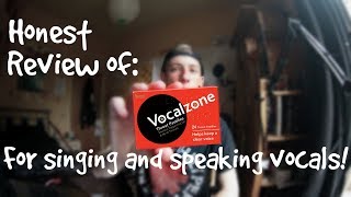 Vocalzone Throat Pastilles Review [upl. by Inesita206]