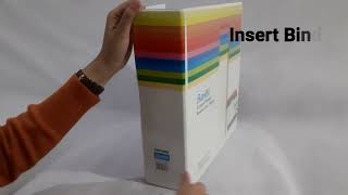 Perbedaan Bantex Ordner Insert Binder Pipe Binder [upl. by Arotahs]