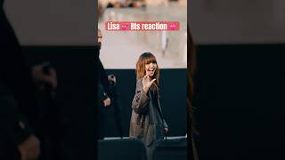 btsreaction 💕 liskook kpop liskookisreal bts lisakook kpopreaction rosebts taelisa [upl. by Ardnoid]