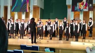 Paru parong Bukid  Edmonton Childrens Choir [upl. by Necila]