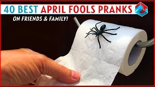 40 Best April Fools Pranks on Friends amp Family [upl. by Crow]