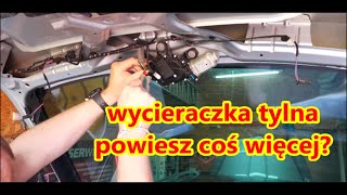 Diagnostyka silnika wycieraczki tylnej Skoda Superb 2 [upl. by Aimet]