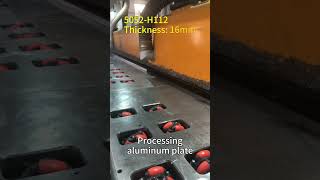 Processing 5052 H112 aluminum plate [upl. by Aenahs]