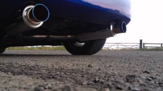 Kakimoto Regu 06ampR Exhaust on Nissan 350Z [upl. by Llenram]