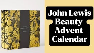 John Lewis Beauty Advent Calendar 2024 [upl. by Tnek]