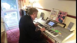 Wednesdays child played on Yamaha Tyros 3 [upl. by Gildea696]